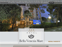 Tablet Screenshot of bellaveneziamare.it